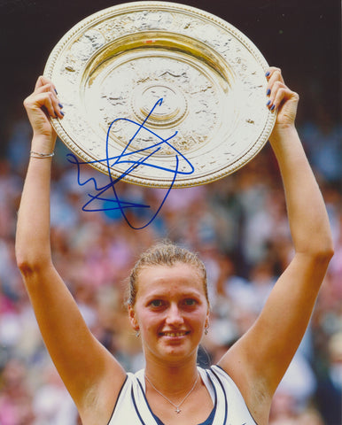 PETRA KVITOVA SIGNED WTA TENNIS 8X10 PHOTO 3