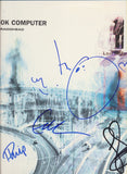 RADIOHEAD SIGNED OK COMPUTER VINYL RECORD JSA