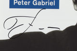 DANIEL LANOIS SIGNED PETER GABRIEL SO 12X12 PHOTO ACOA