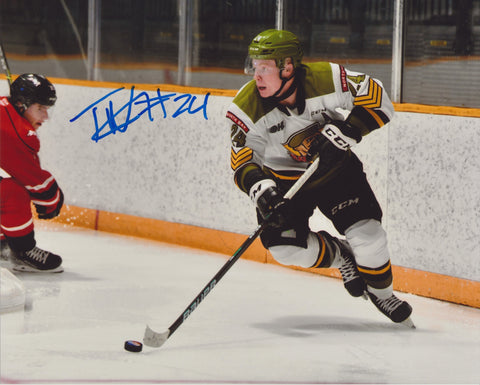 TY NELSON SIGNED NORTH BAY BATTALION 8X10 PHOTO 2
