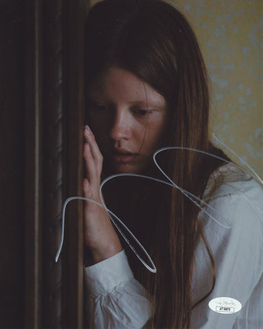 MIA GOTH SIGNED 8X10 MARROWBONE PHOTO JSA