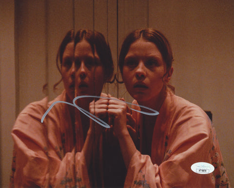 MIA GOTH SIGNED 8X10 SUSPIRIA PHOTO JSA