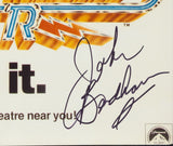 JOHN BADHAM SIGNED SATURDAY NIGHT FEVER 12X18 MOVIE POSTER JSA