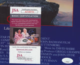 JOHN BADHAM SIGNED SHORT CIRCUIT 12X18 MOVIE POSTER JSA