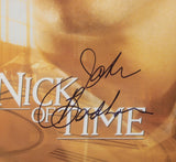 JOHN BADHAM SIGNED NICK OF TIME 12X18 MOVIE POSTER JSA