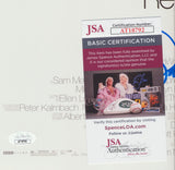 SAM MENDES SIGNED REVOLUTION ROAD 12X18 MOVIE POSTER JSA