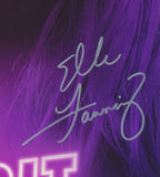 ELLE FANNING SIGNED TEEN SPIRIT 12X18 MOVIE POSTER JSA