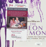 ELLE FANNING SIGNED THE NEON DEMON 12X18 MOVIE POSTER JSA