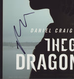 ROONEY MARA SIGNED THE GIRL WITH THE DRAGON TATTOO 12X18 MOVIE POSTER JSA