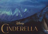LILY COLLINS SIGNED CINDERELLA 12X18 MOVIE POSTER JSA