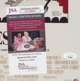 CAROL BURNETT SIGNED NOISES OFF 12X18 MOVIE POSTER JSA