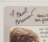 CAROL BURNETT SIGNED THE FOUR SEASONS 12X18 MOVIE POSTER JSA