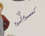 CAROL BURNETT SIGNED ANNIE 12X18 MOVIE POSTER JSA