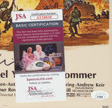 MICHAEL YORK SIGNED ZEPPELIN 12X18 MOVIE POSTER JSA