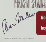 VERA MILES SIGNED PSYCHO 12X18 MOVIE POSTER 3 JSA