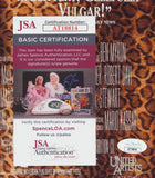 PAUL VERHOEVEN SIGNED SHOWGIRLS 12X18 MOVIE POSTER JSA