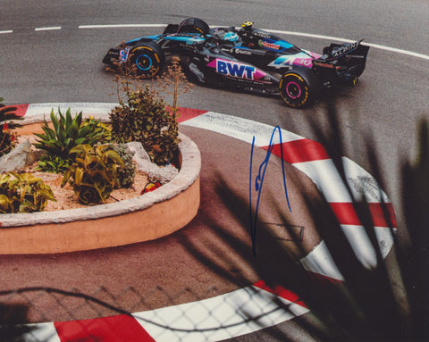 PIERRE GASLY SIGNED BWT ALPINE F1 8X10 PHOTO 4