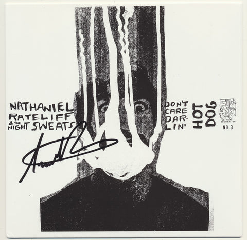 NATHANIEL RATELIFF SIGNED DON'T CARE DARLIN' / HOTDOG 7" VINYL RECORD JSA