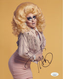 TRIXIE MATTEL SIGNED DRAG RACE 8X10 PHOTO 2 JSA