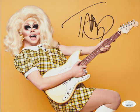 TRIXIE MATTEL SIGNED DRAG RACE 8X10 PHOTO JSA