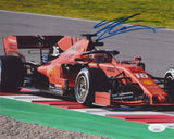 CHARLES LECLERC SIGNED SCUDERIA FERRARI F1 8X10 PHOTO 7 JSA