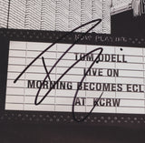 TOM ODELL SIGNED MORNING BECOMES ECLECTIC AT KCRW 10" VINYL RECORD JSA