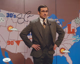 STEVE CARELL SIGNED ANCHORMAN 8X10 PHOTO JSA