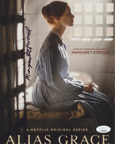 MARGARET ATWOOD SIGNED ALIAS GRACE 8X10 PHOTO JSA