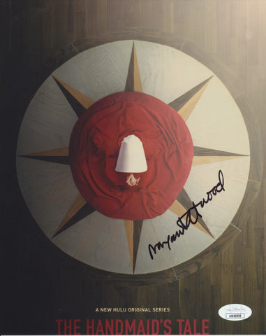 MARGARET ATWOOD SIGNED THE HANDMAID'S TALE 8X10 PHOTO 2 JSA