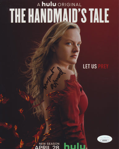 MARGARET ATWOOD SIGNED THE HANDMAID'S TALE 8X10 PHOTO 3 JSA