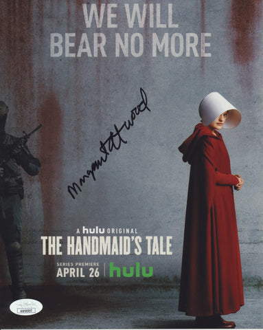 MARGARET ATWOOD SIGNED THE HANDMAID'S TALE 8X10 PHOTO JSA
