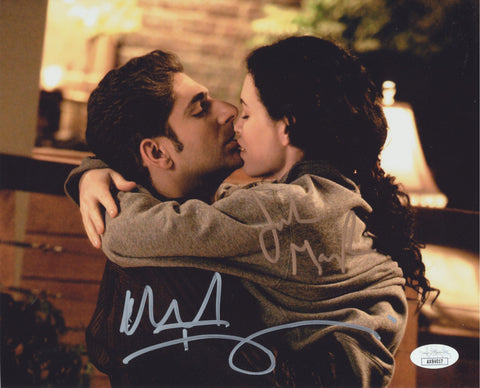 MICHAEL IMPERIOLI & JULIANNA MARGULIES SIGNED THE SOPRANOS 8X10 PHOTO JSA