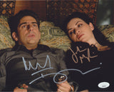 MICHAEL IMPERIOLI & JULIANNA MARGULIES SIGNED THE SOPRANOS 8X10 PHOTO 2 JSA