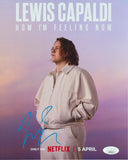 LEWIS CAPALDI SIGNED HOW I'M FEELING NOW 8X10 PHOTO JSA