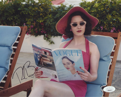 RACHEL BROSNAHAN SIGNED THE MARVELOUS MRS. MAISEL 8X10 PHOTO 5 JSA