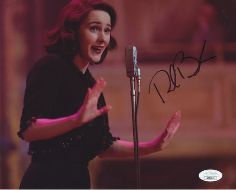 RACHEL BROSNAHAN SIGNED THE MARVELOUS MRS. MAISEL 8X10 PHOTO JSA