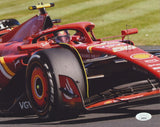 CARLOS SAINZ JR. SIGNED SCUDERIA FERRARI F1 8X10 PHOTO 3 JSA