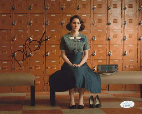 RACHEL BROSNAHAN SIGNED THE MARVELOUS MRS. MAISEL 8X10 PHOTO 3 JSA