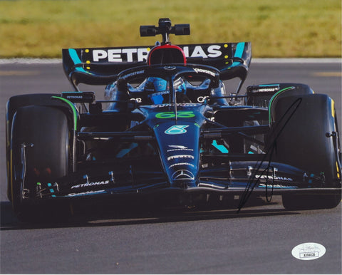 GEORGE RUSSELL SIGNED MERCEDES - AMG PETRONAS F1 TEAM 8X10 PHOTO 7 JSA