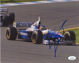 JACQUES VILLENEUVE SIGNED ROTHMANS WILLIAMS RENAULT F1 8X10 PHOTO 2 JSA