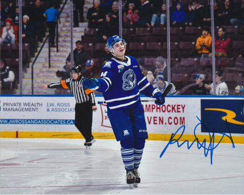 PORTER MARTONE SIGNED BRAMPTON STEELHEADS 8X10 PHOTO