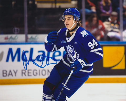 PORTER MARTONE SIGNED BRAMPTON STEELHEADS 8X10 PHOTO 2