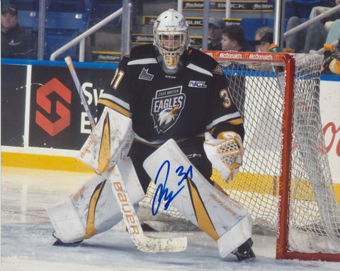 JAKUB MILOTA SIGNED CAPE BRETON EAGLES 8X10 PHOTO