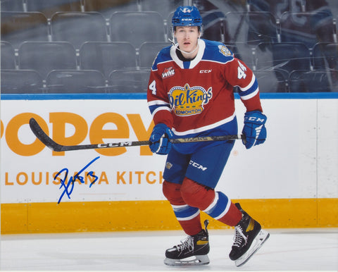 VOJTECH PORT SIGNED EDMONTON OIL KING 8X10 PHOTO