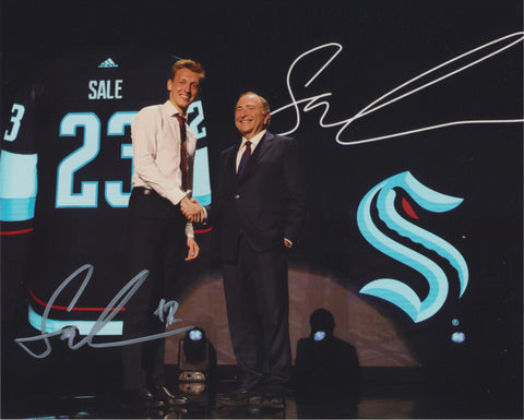 EDUARD SALE SIGNED SEATTLE KRAKEN 8X10 PHOTO 2