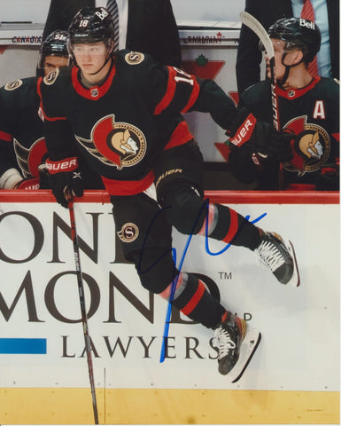 TIM STUTZLE SIGNED OTTAWA SENATORS 8X10 PHOTO 25