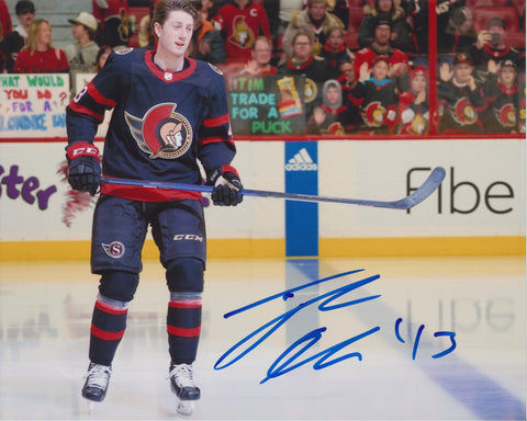 TYLER KLEVEN SIGNED OTTAWA SENATORS 8X10 PHOTO