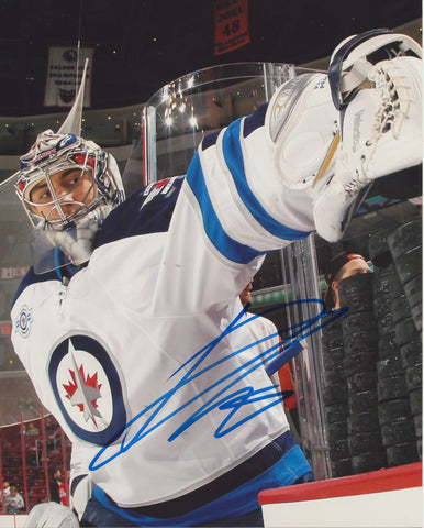 ONDREJ PAVELEC SIGNED WINNIPEG JETS 8X10 PHOTO 6