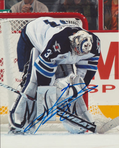 ONDREJ PAVELEC SIGNED WINNIPEG JETS 8X10 PHOTO 8