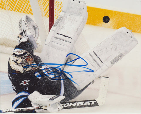 ONDREJ PAVELEC SIGNED WINNIPEG JETS 8X10 PHOTO